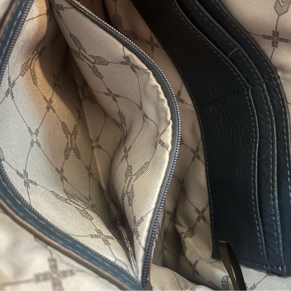 Aimee Kestenberg Pebble Leather Eye Love Pouch - Midnight Blue - Picture 7 of 7